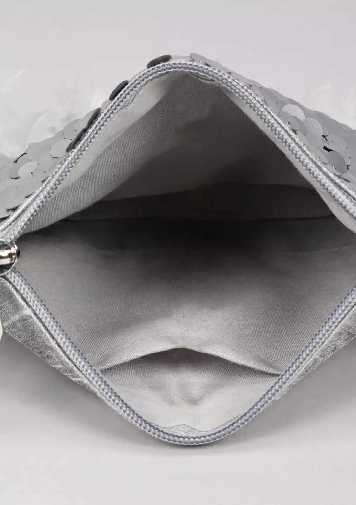 Silver Sequin Sparkling fashion sling bag for women