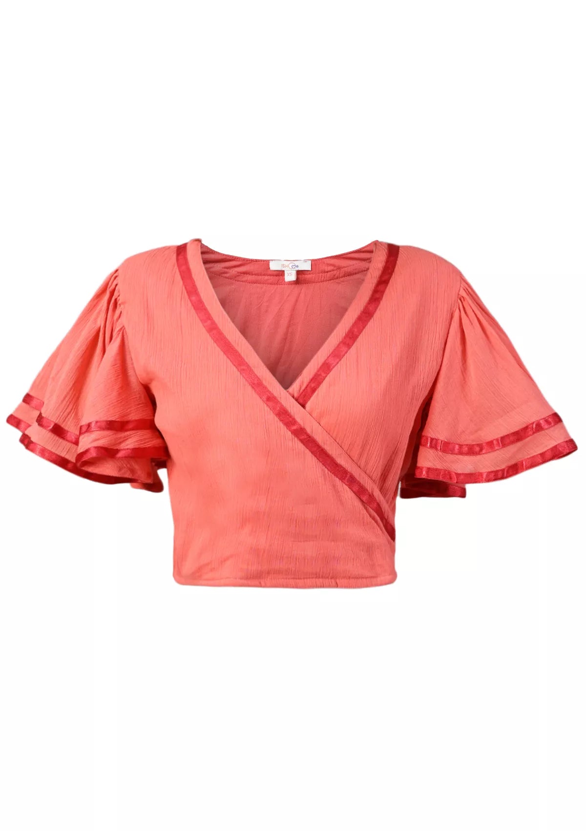 Fiesta Mexique Pink Overlap top price online at IshqME