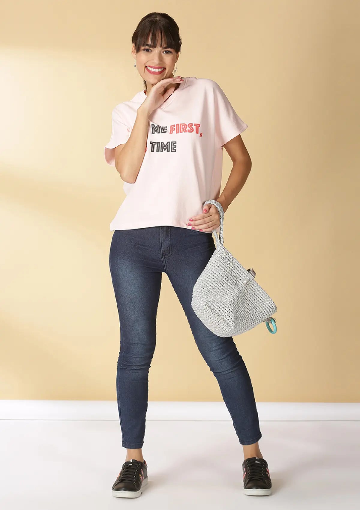 Fleece T-Shirt (Pink) for women