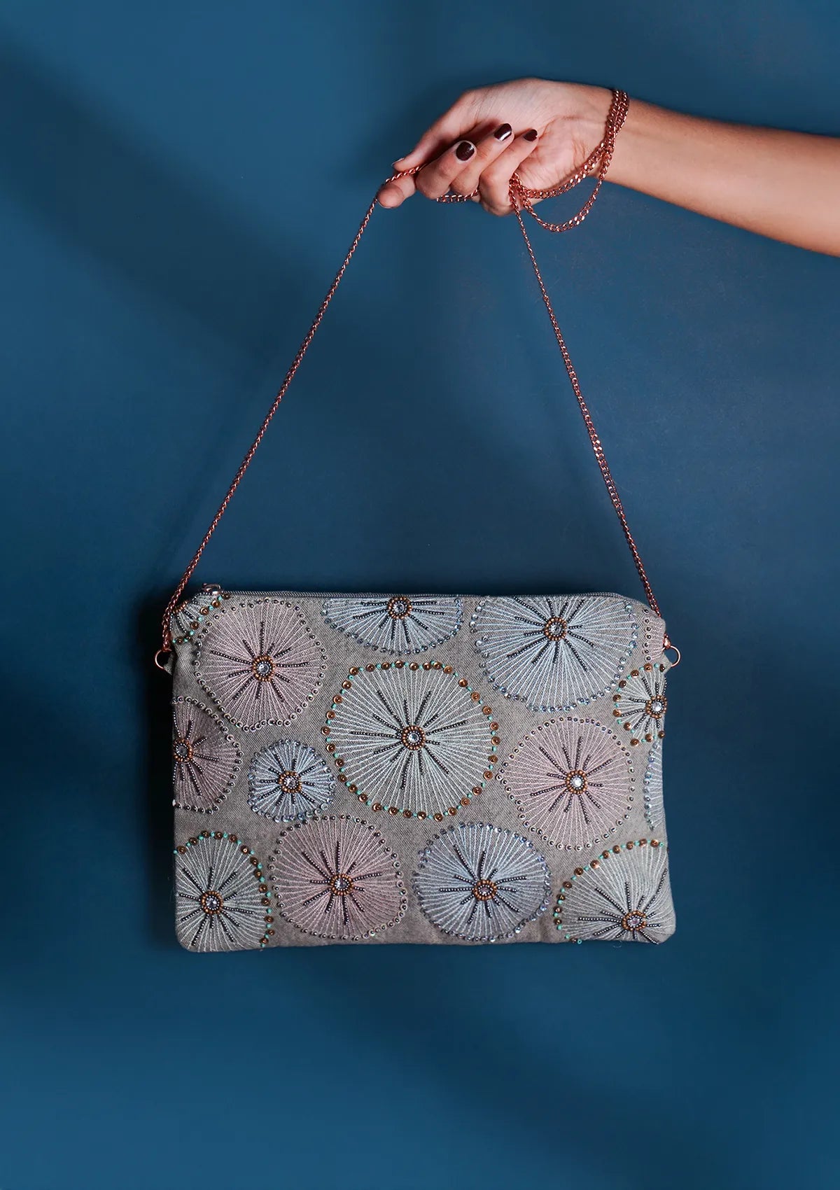 Essential Party Embroidery party bag for women