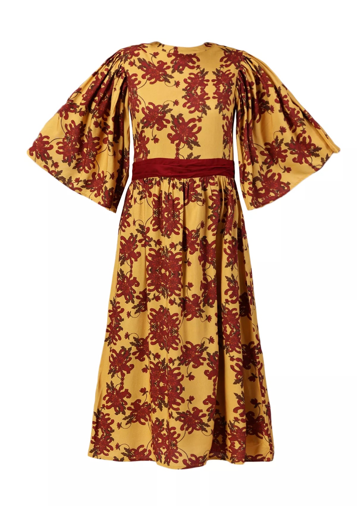Shibumi Viscose Printed A line Dress online for women at IshqME