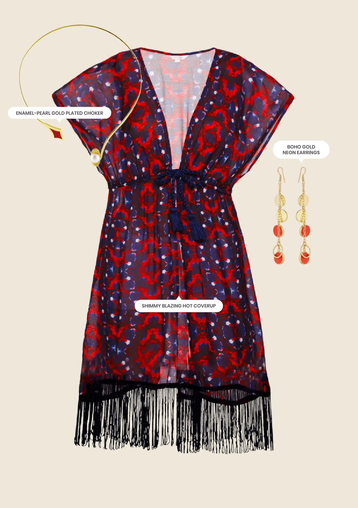 Fun Printed Shimmy shop the look for women