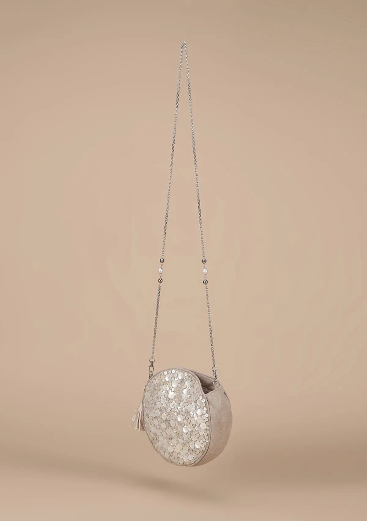 Sparkling Mother Of Pearls party bag for women