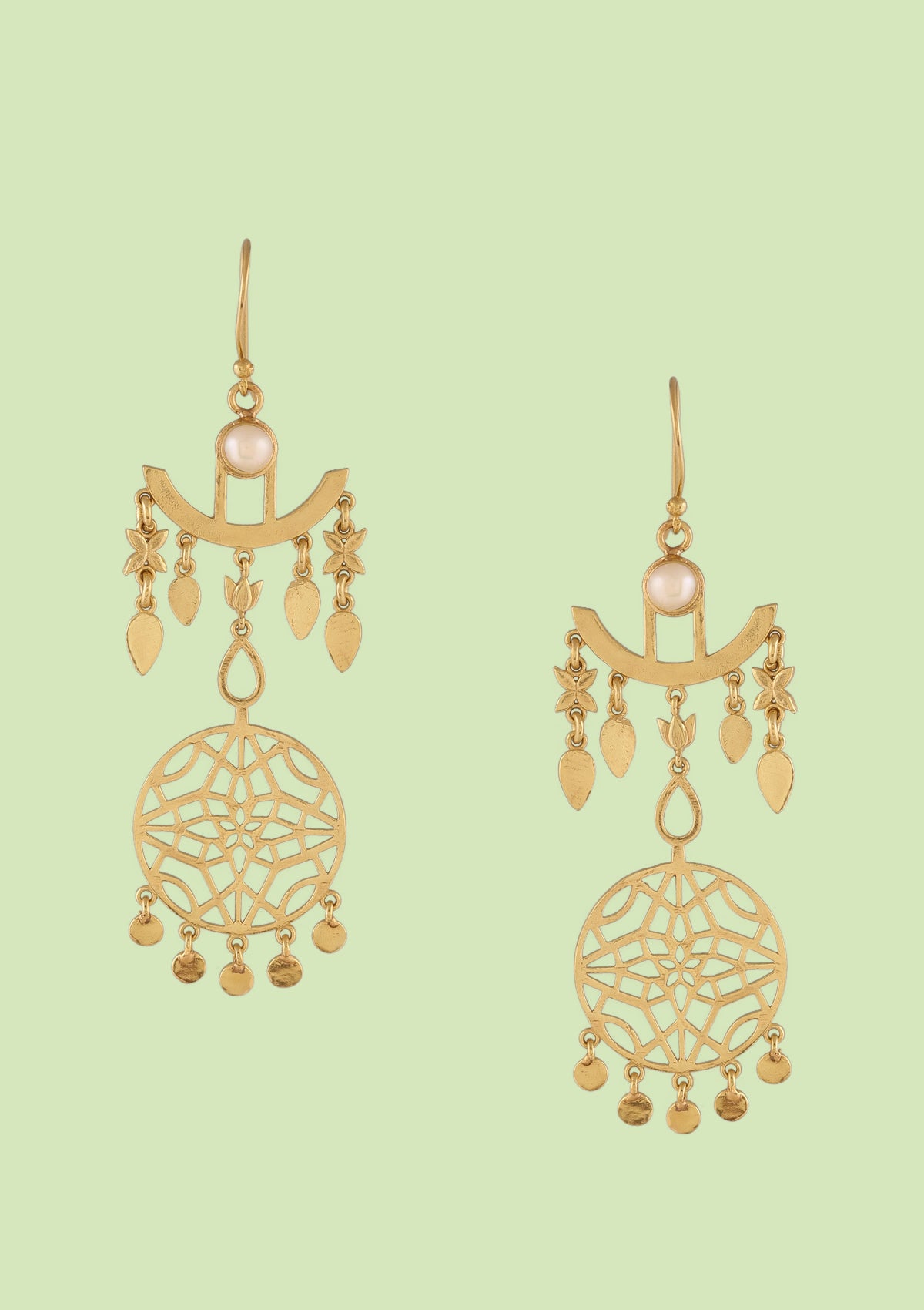 Floral Filigree Earring online