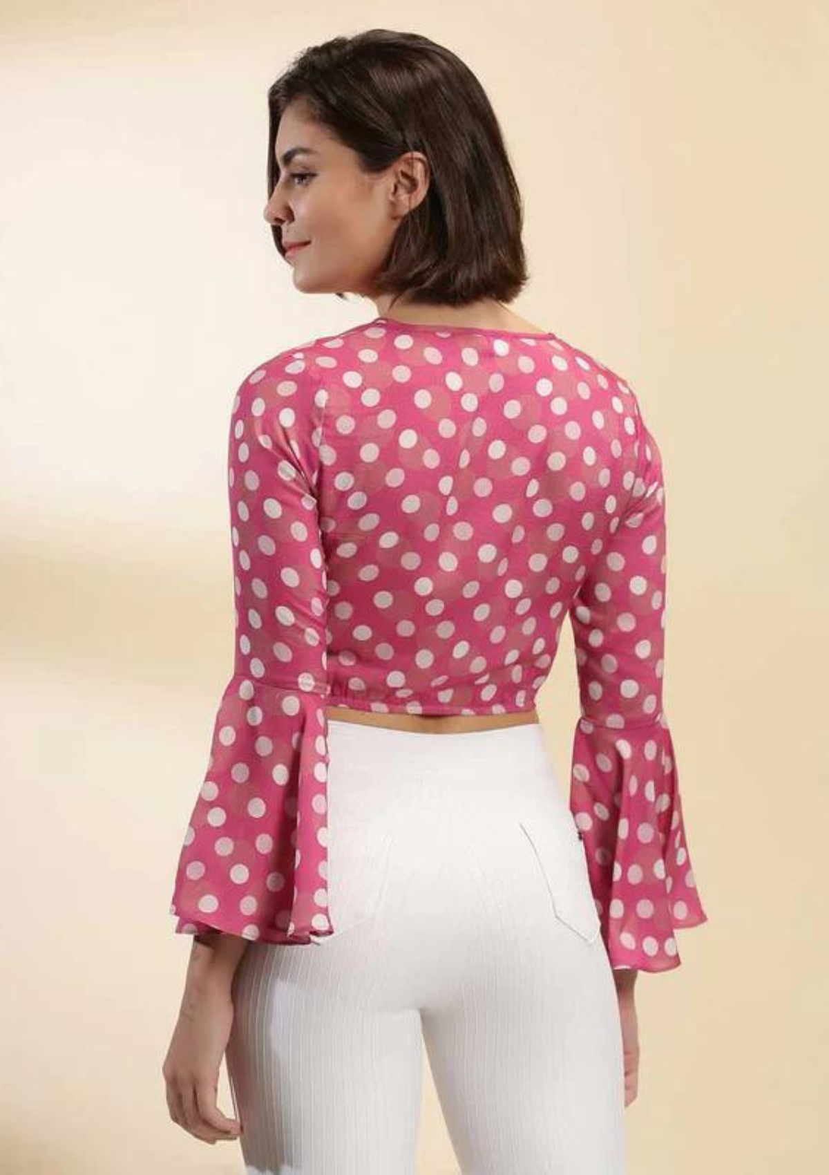 Polka Dots Crop Top