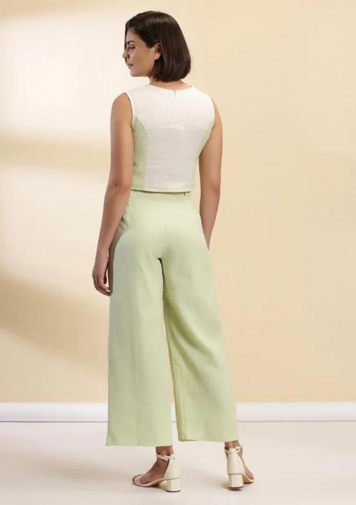 Colour Blocked Linen Co-ords