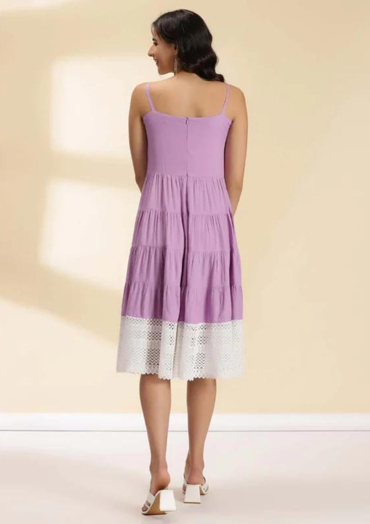 Spaghetti Tiered Dress