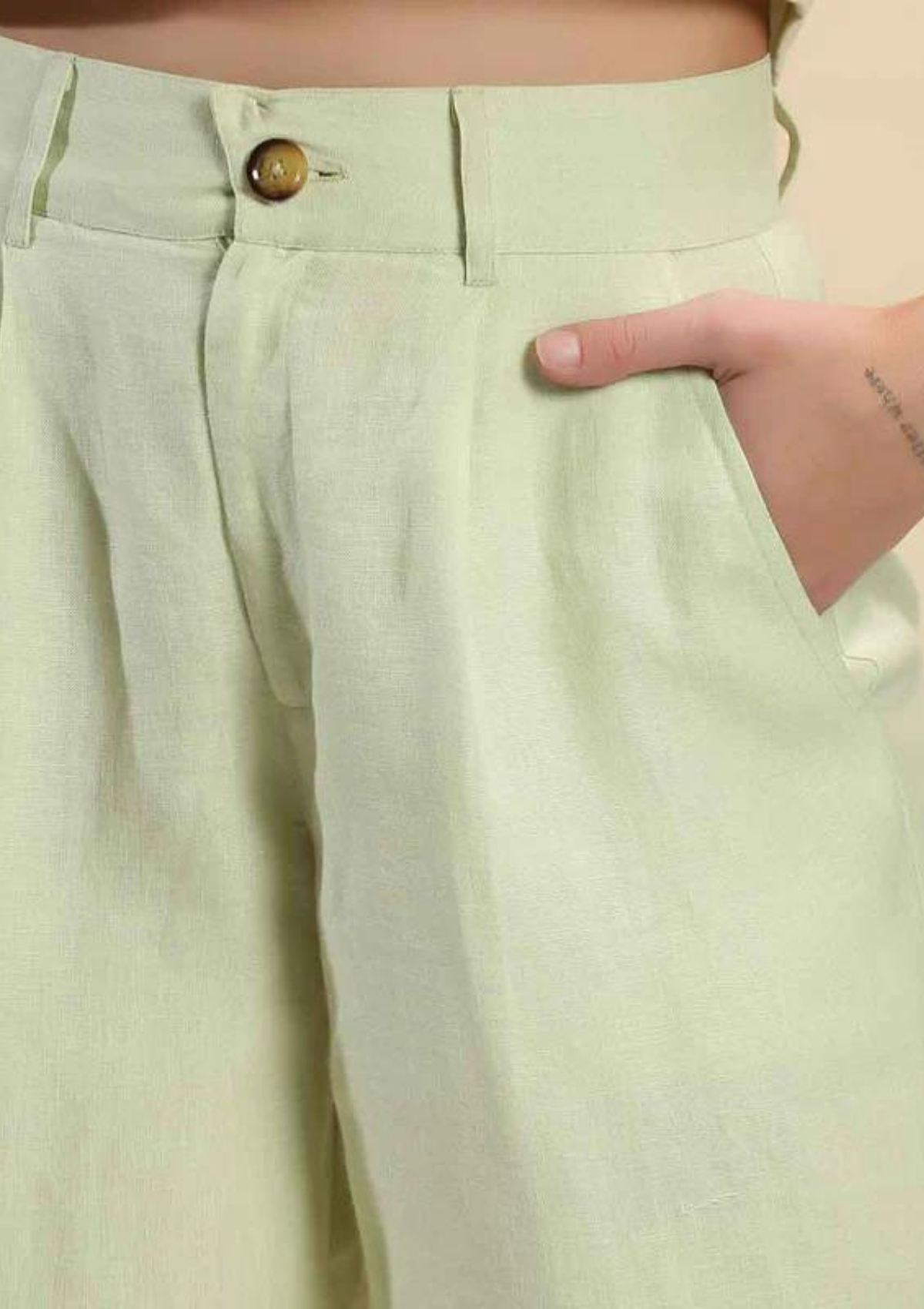 Colour Blocked Linen Co-ords