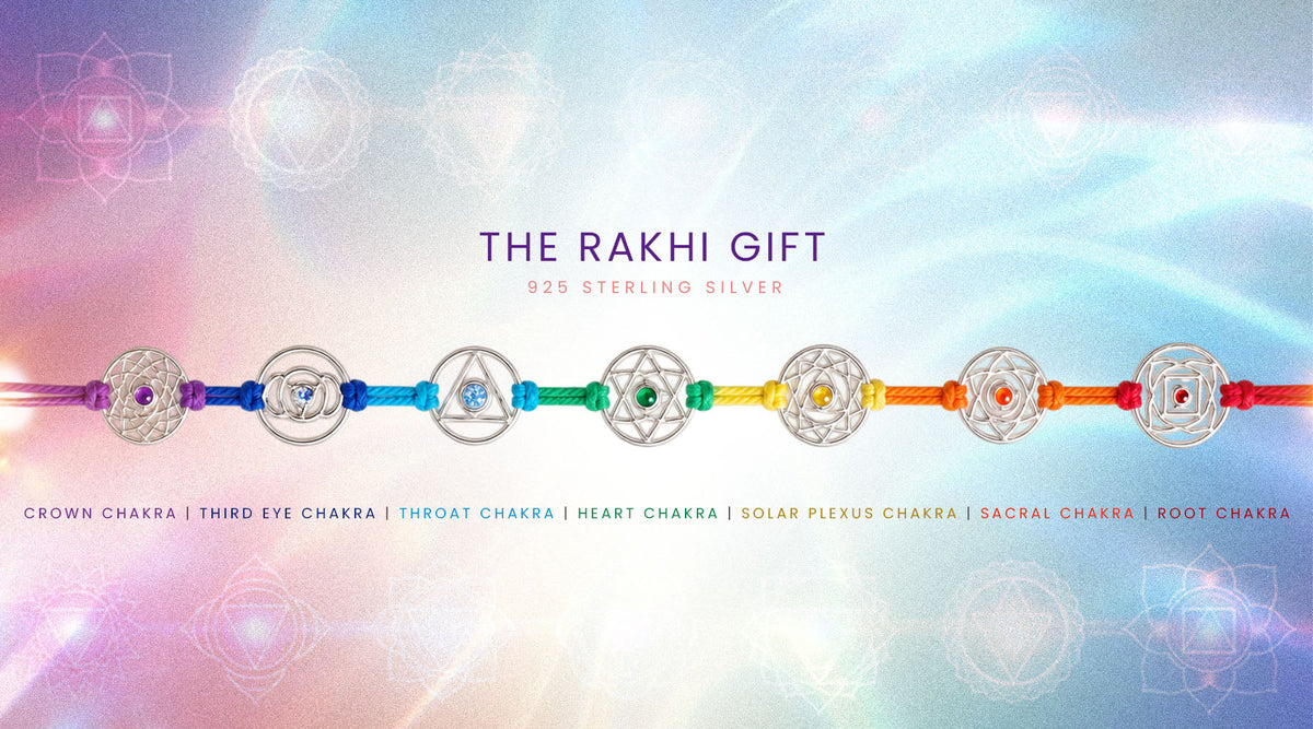 The Rakhi Gift That Actually Means Something: 925 Sterling Silver Chakra Bracelets