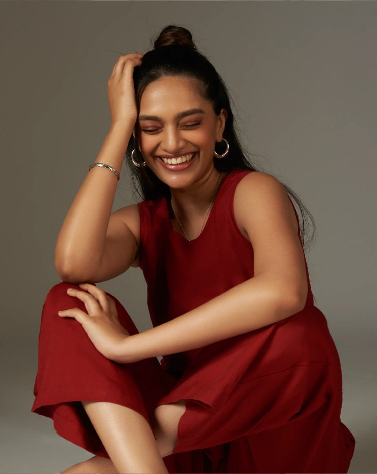 Buy Rio - Brick Red Co-ord Set for women