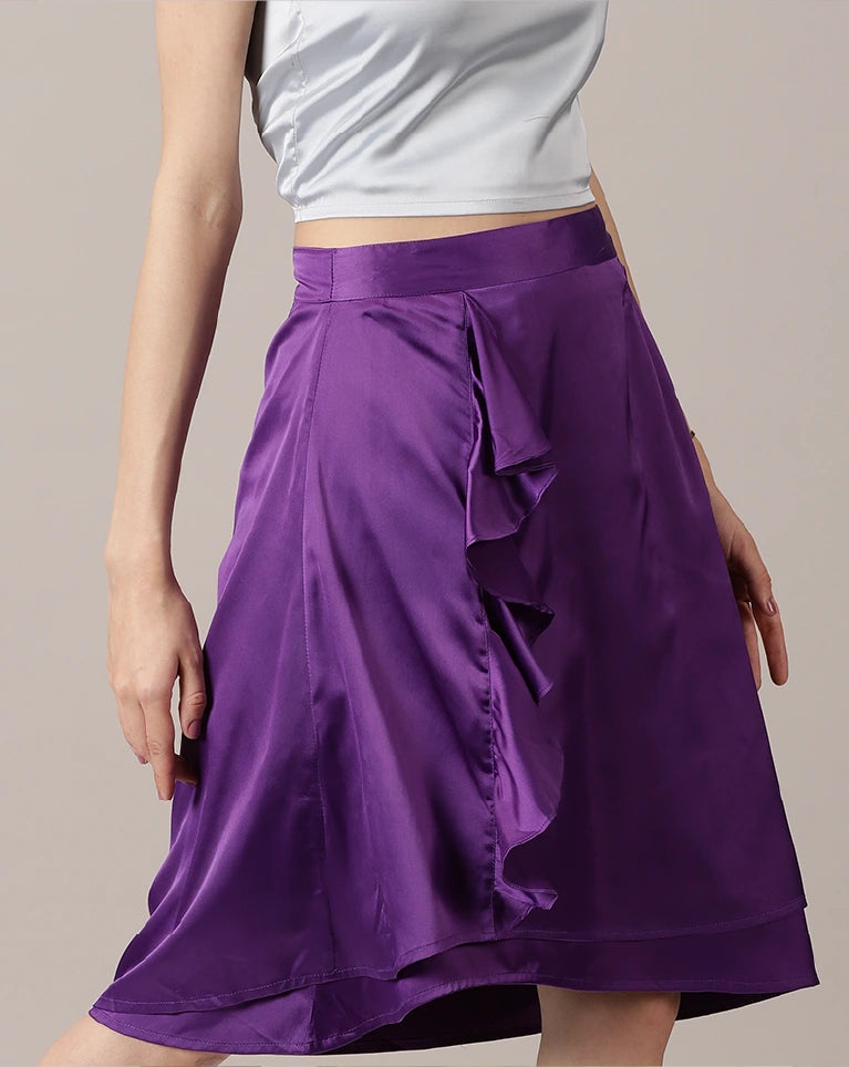 Buy Mambo - Layered A-line skirt online