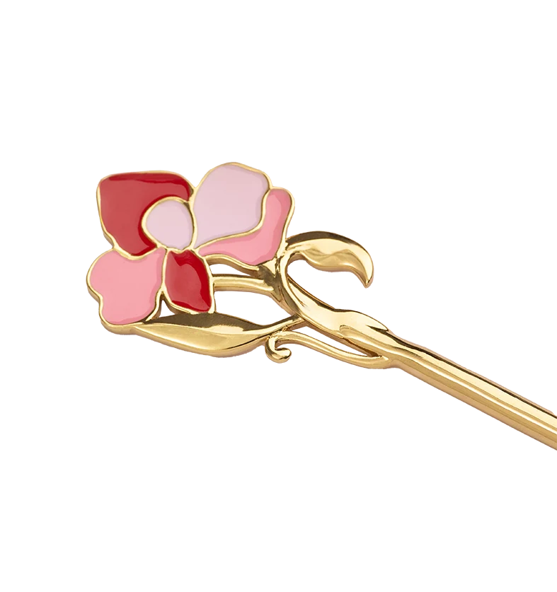 Buy Orchid Bloom Bun Pin Online 