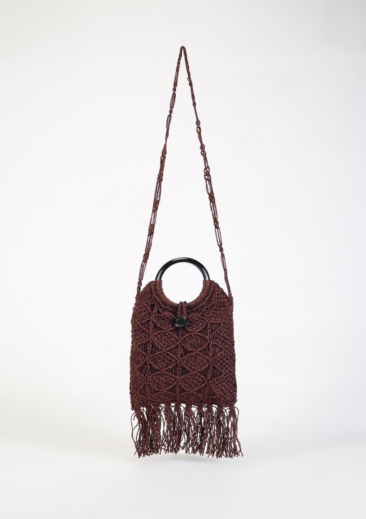 Malai Dori Fringed Bag - IshqMe