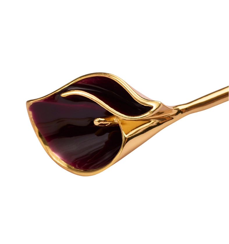 Buy Crimson Calla Hair Pin Hair Bun stick  for women online