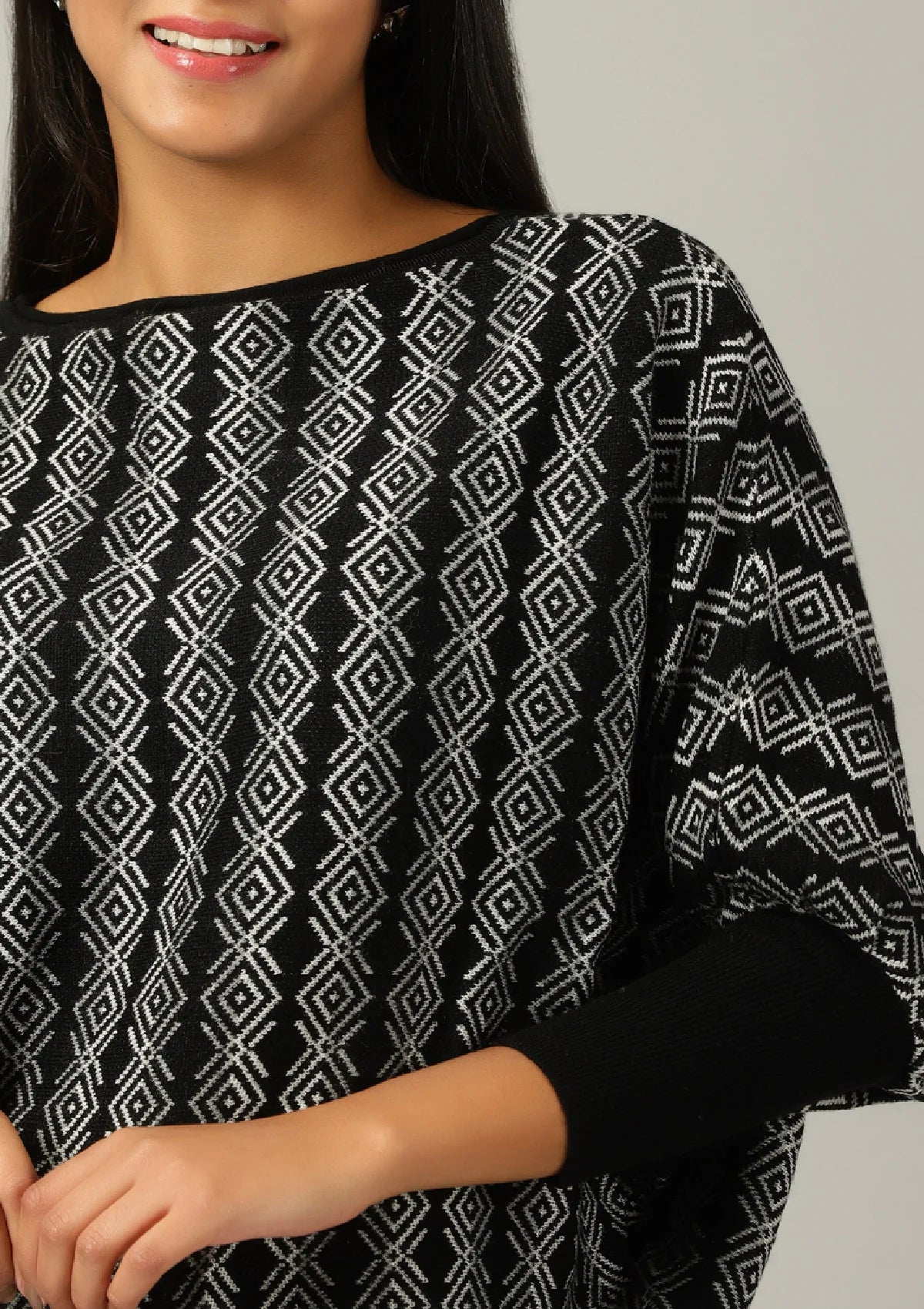 Buy Batwing Pullover - Black