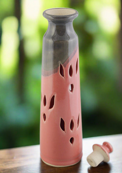 Ash Catcher Incense (Agarbatti) Stand - Flamingo pink