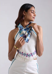 Forest Blue Scarf