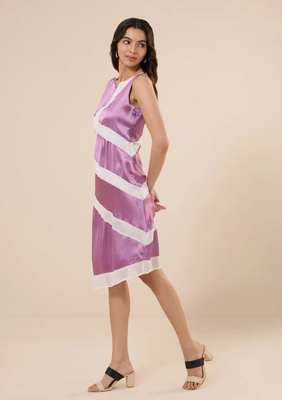 Aphrodite - Crepe Cut Panel Dress