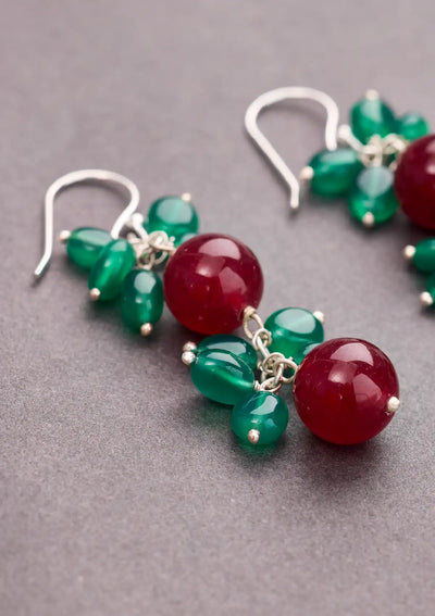 The Cherry Drop Dangler Earrings Price