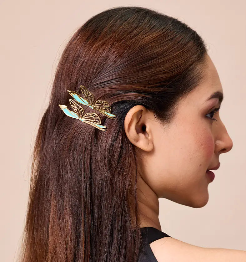 Buy Teal Wing Slide Clip for Women online