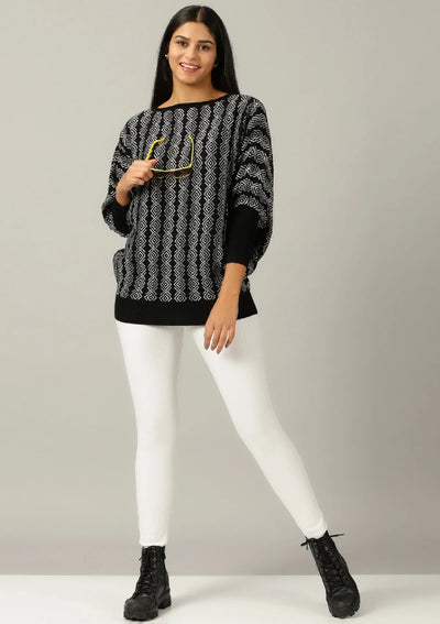Buy Batwing Pullover - Black Online