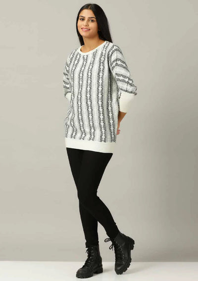 Batwing Pullover - White Online