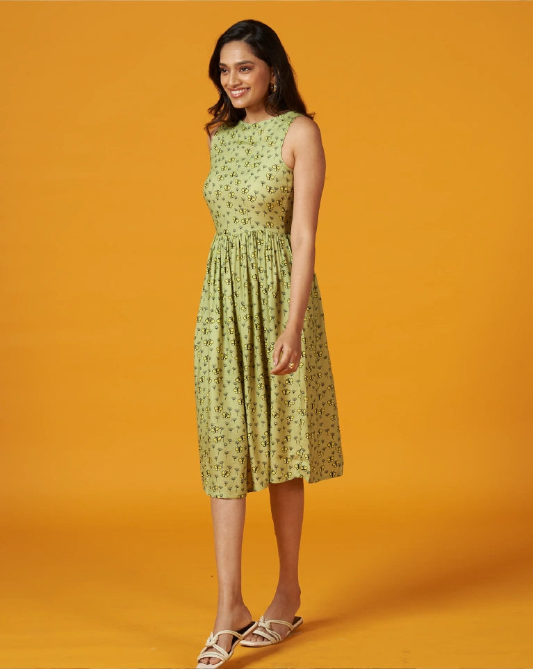 green color dresses for women online