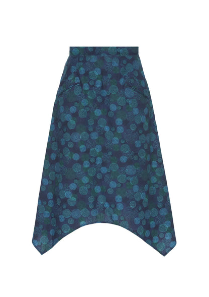 Aegean - Retro Printed Skirt Online