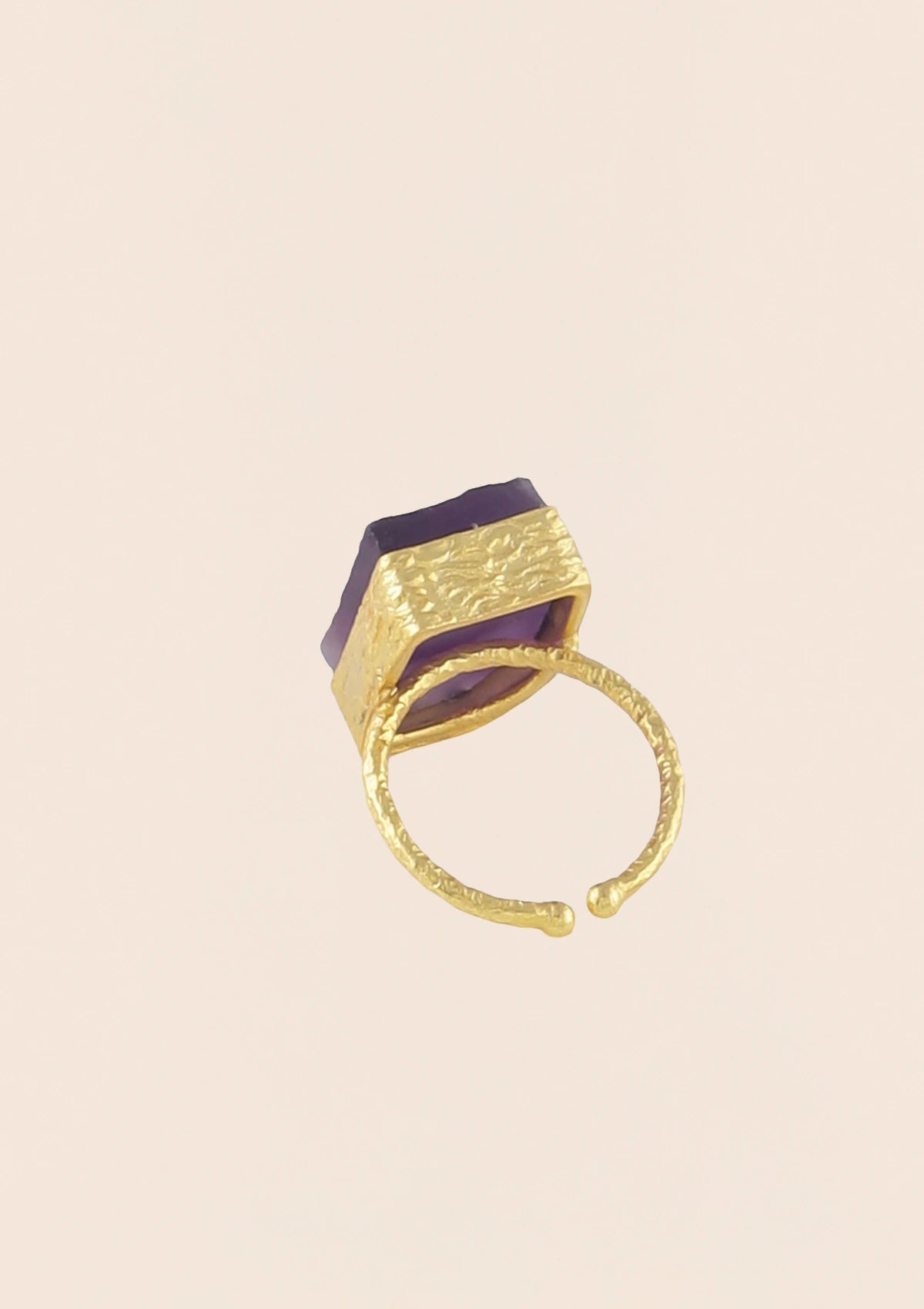 Amethyst Studded Ring Price