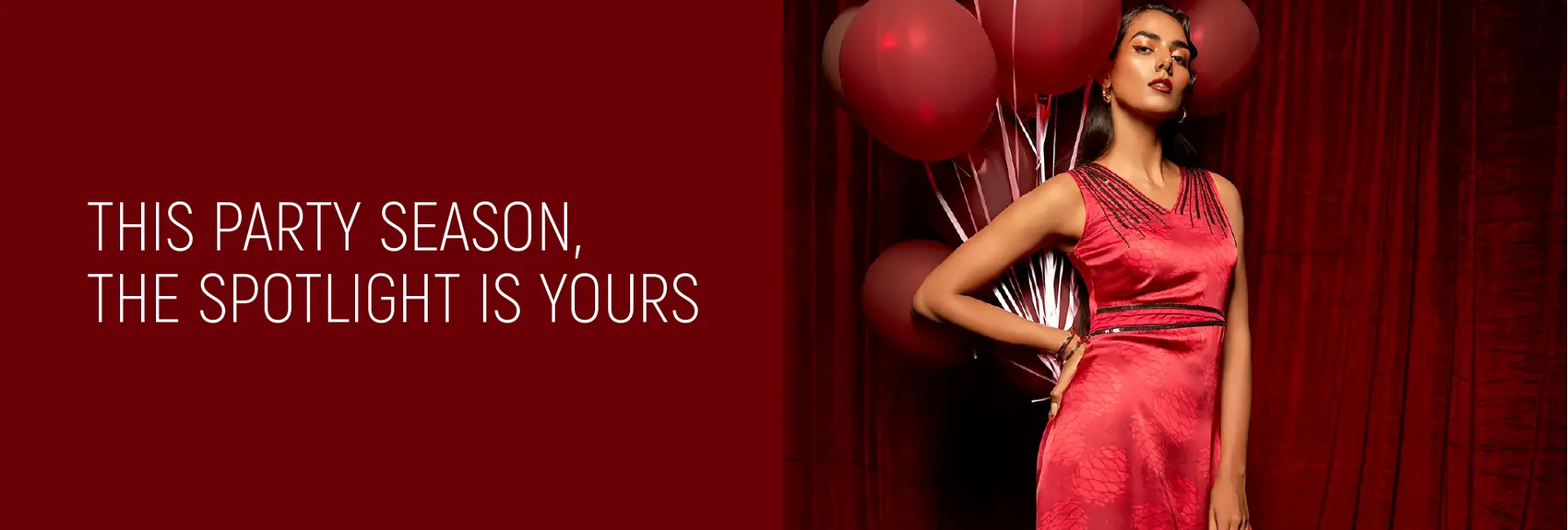 Evening and Party Wear Collection Banner