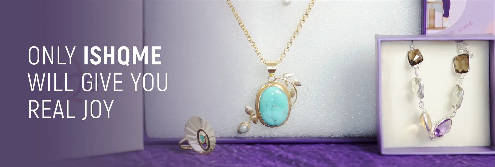 Gemstone Jewellery for Women Collection Banner