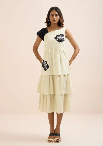 Bianca One-Shoulder Floral Dress for women