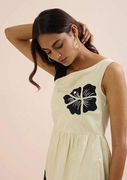 Bianca One-Shoulder Floral Dress for women