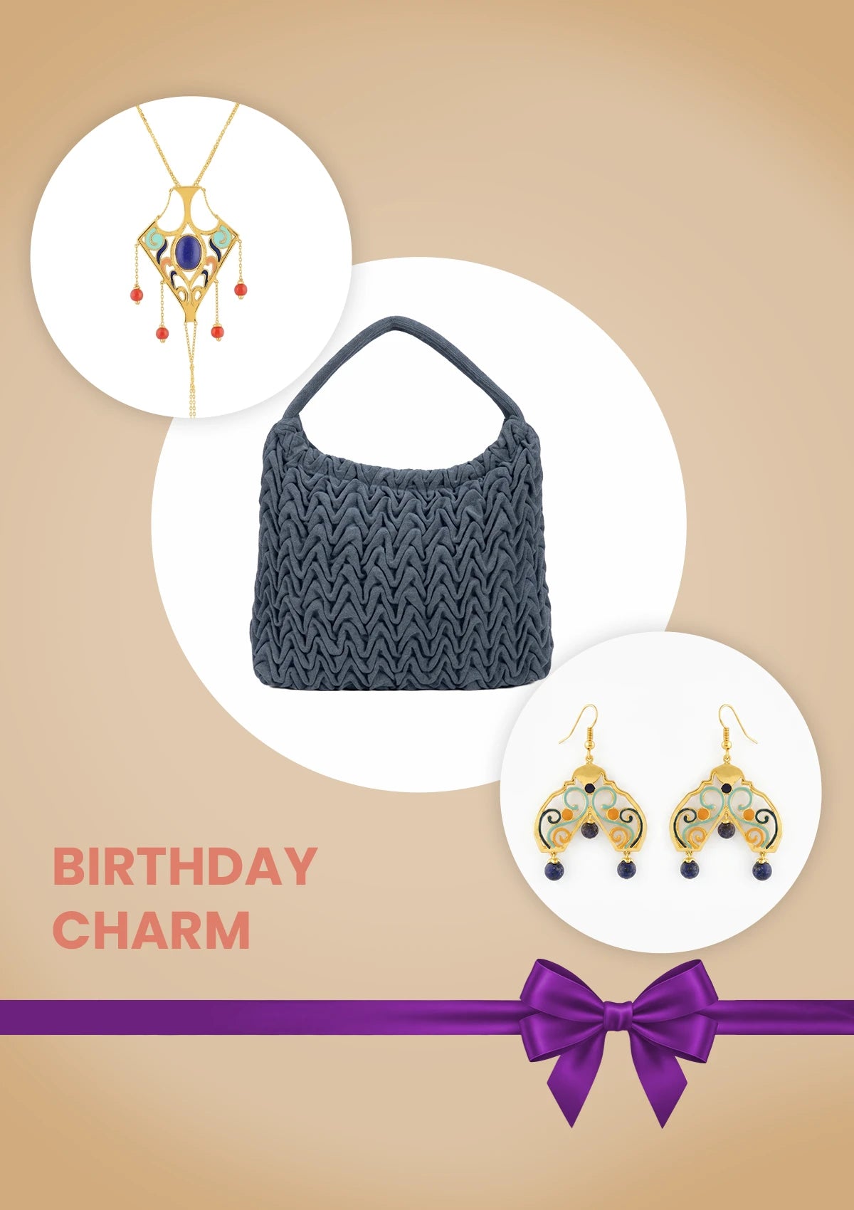 Birthday Charm Gift Set for Her