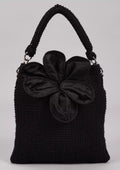 Black Crochet Mini bag