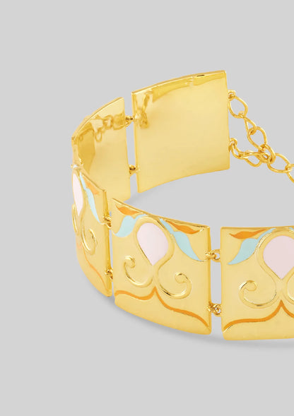 Boxy Enamel Bracelet Price