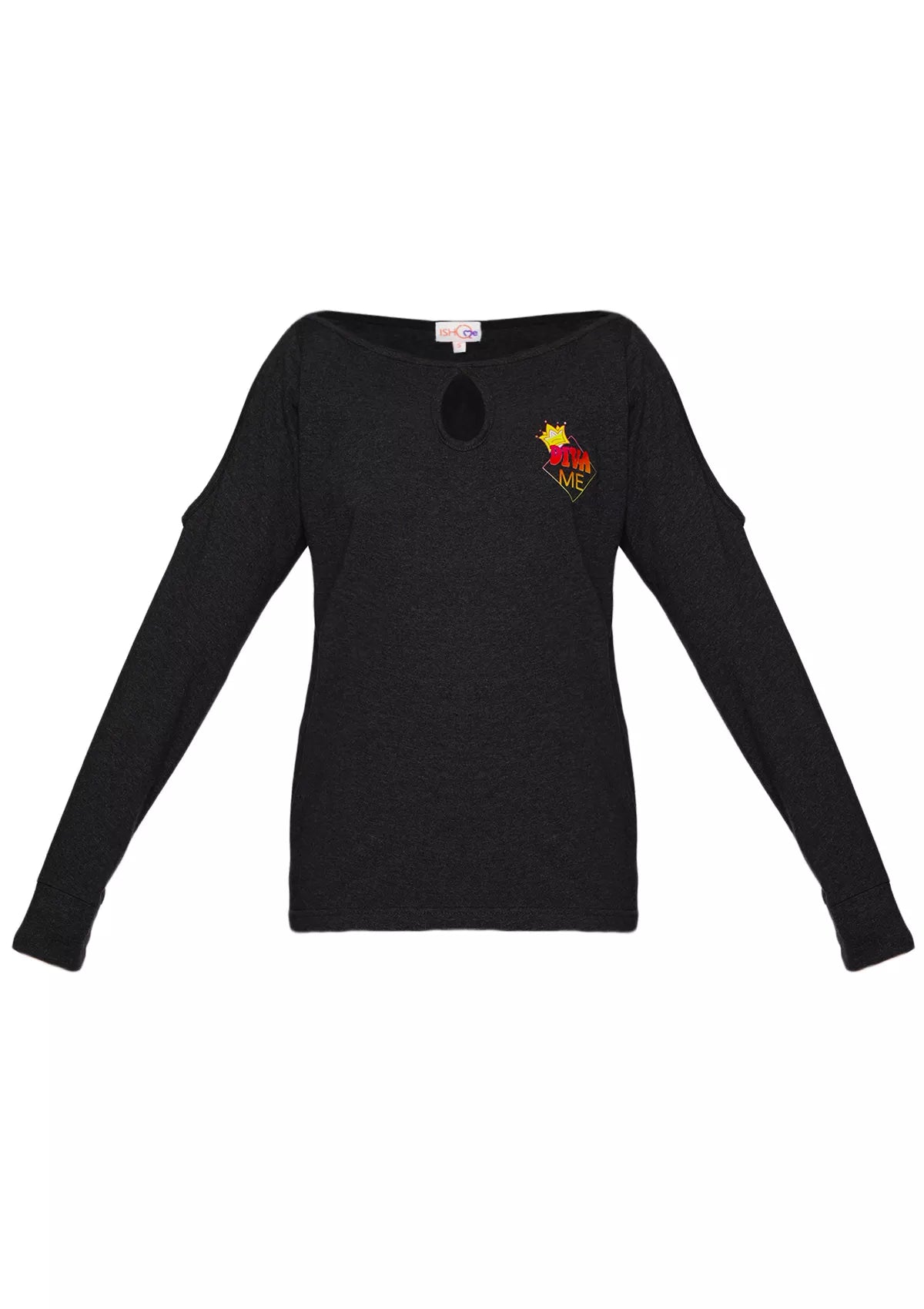 Buy Cold Shoulder Printed T-Shirt Online