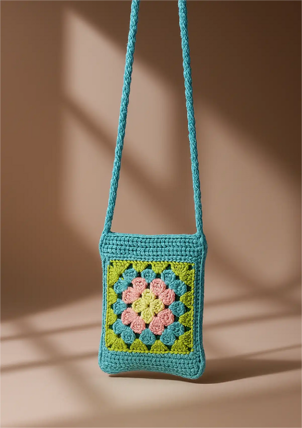 Crochet Mobile Pouch