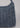 Denim Smocked Tote Bag