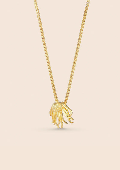 Delicate Flower Pendant Necklace for women