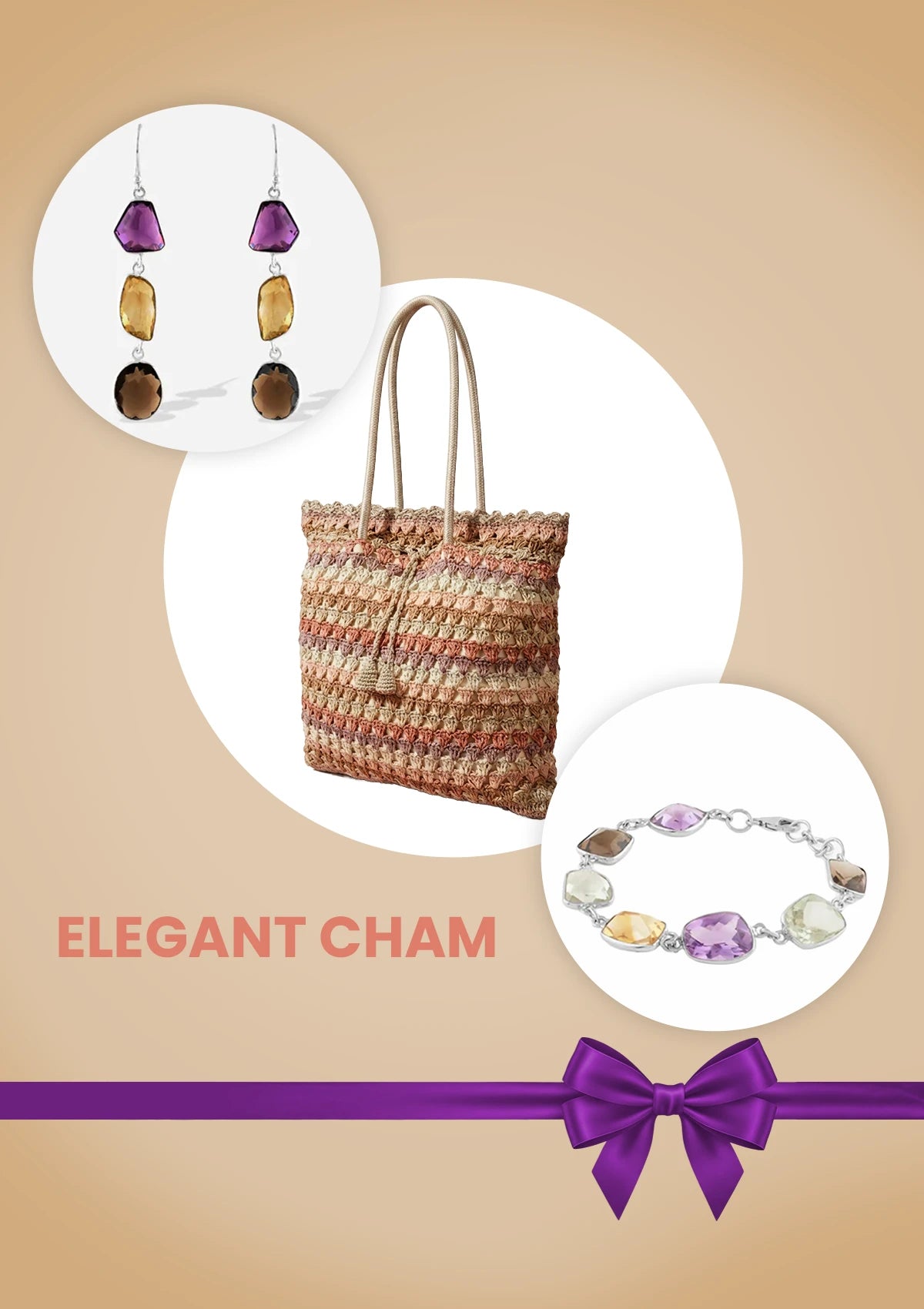 Elegant Charm Festive Gift Set for Her