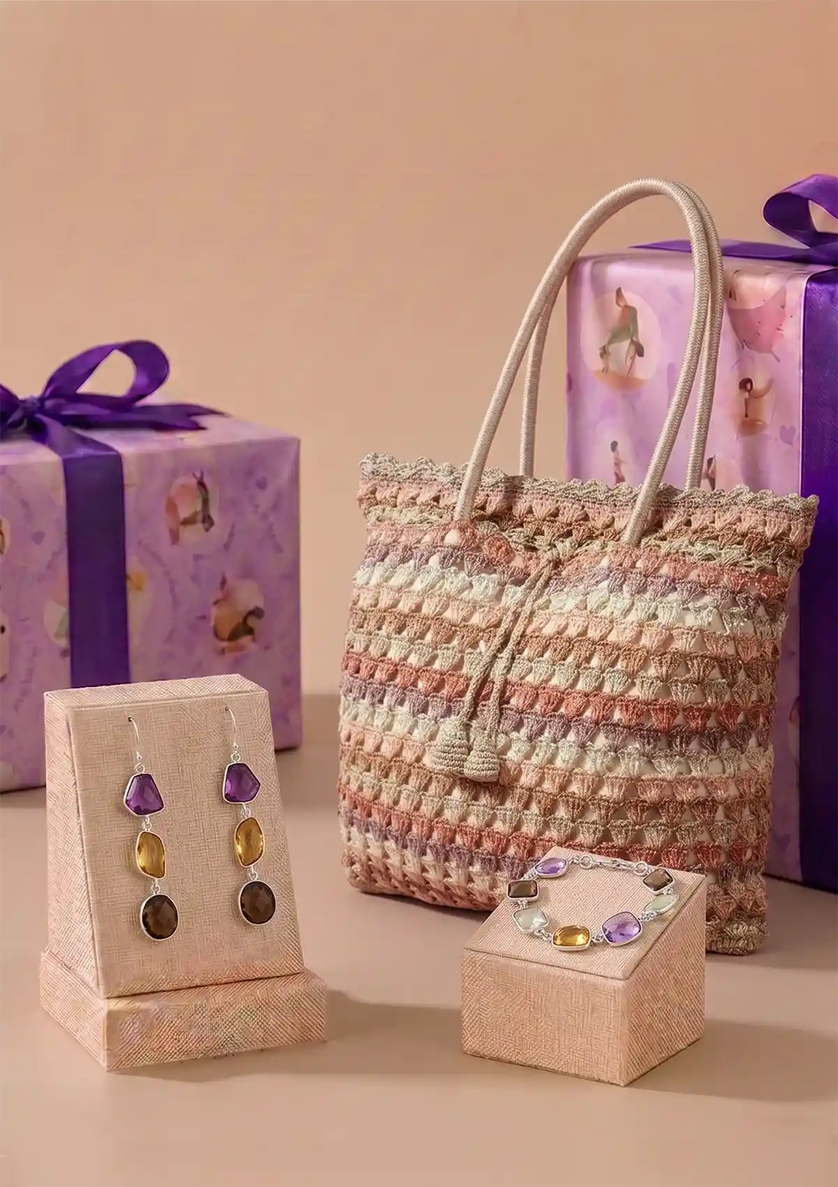 Elegant Charm Festive Gift Set for Her