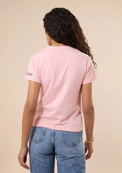Reversible Sequin T-shirt Pink