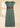 Emerald Dew - Dark Olive Butter Crepe Cocktail Dress