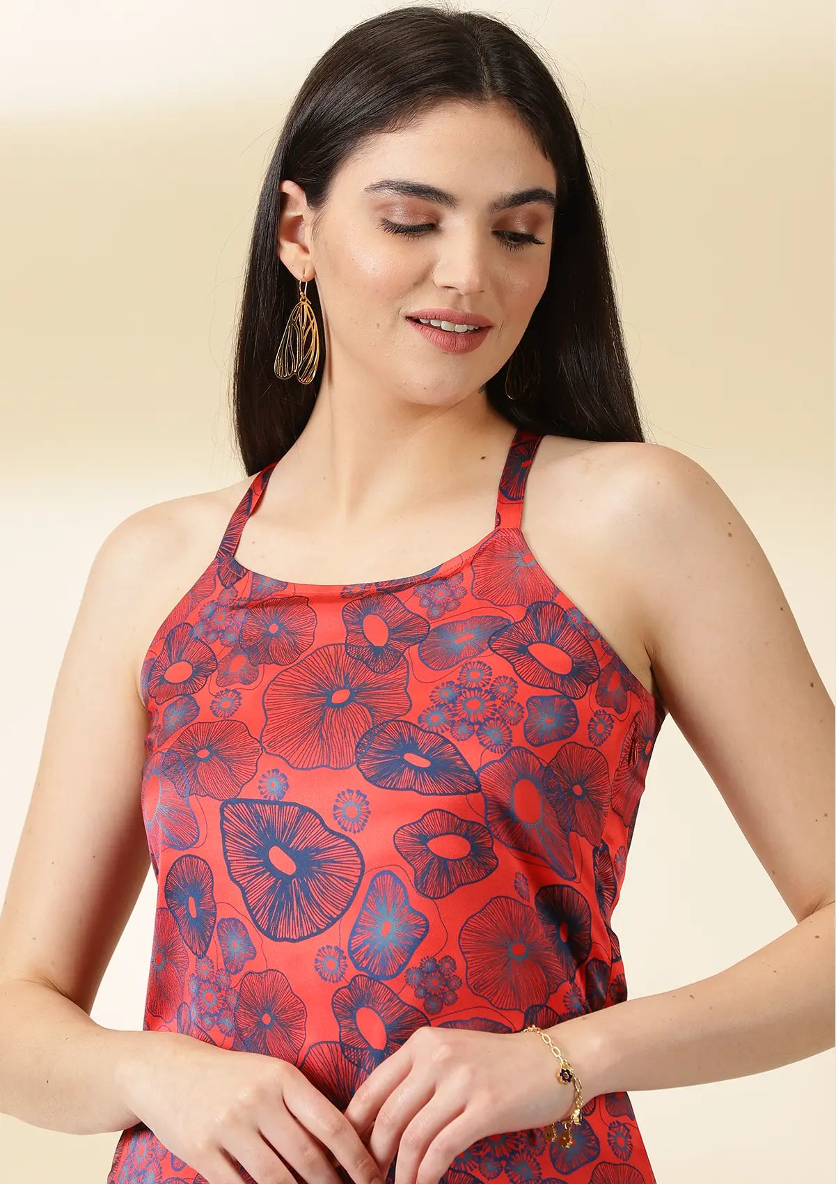 Flamenco Coral Dress Online