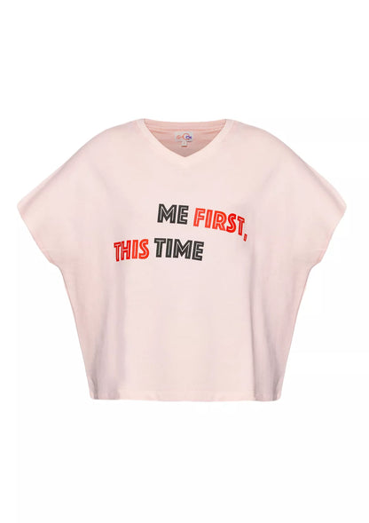 Buy Fleece T-Shirt (Pink) Online