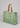 Green Basket Weave Beach Bag