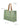 Green Basket Weave Beach Bag