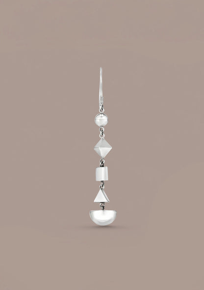 Geometric Shapes Dangler Earrings Price 