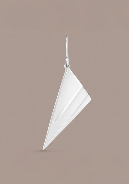 Buy Geometric Silver Dangle Earring Online